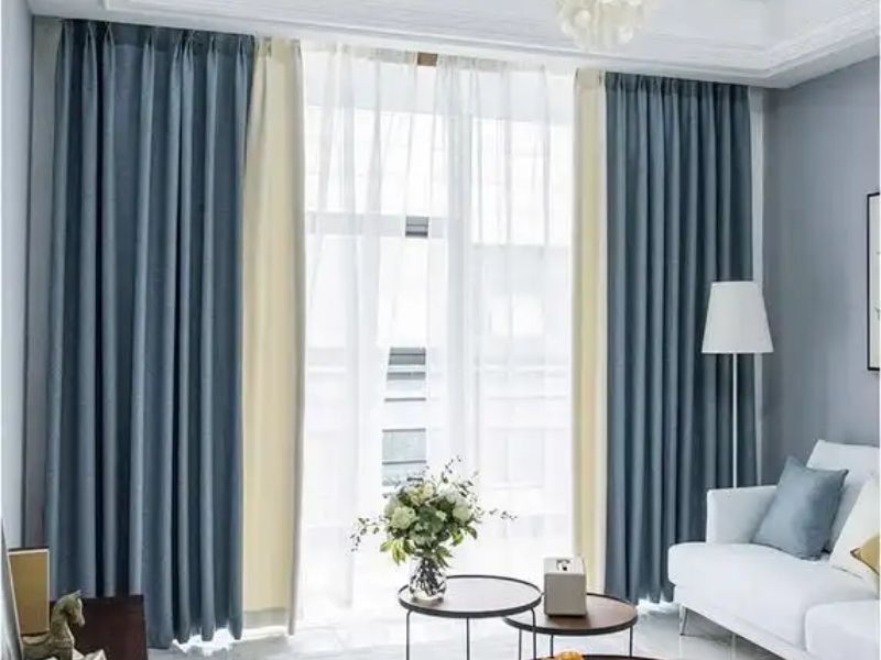 Rèm vải hai lớp polyester